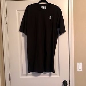 NEVER WORN Adidas Black T-Shirt Dress
